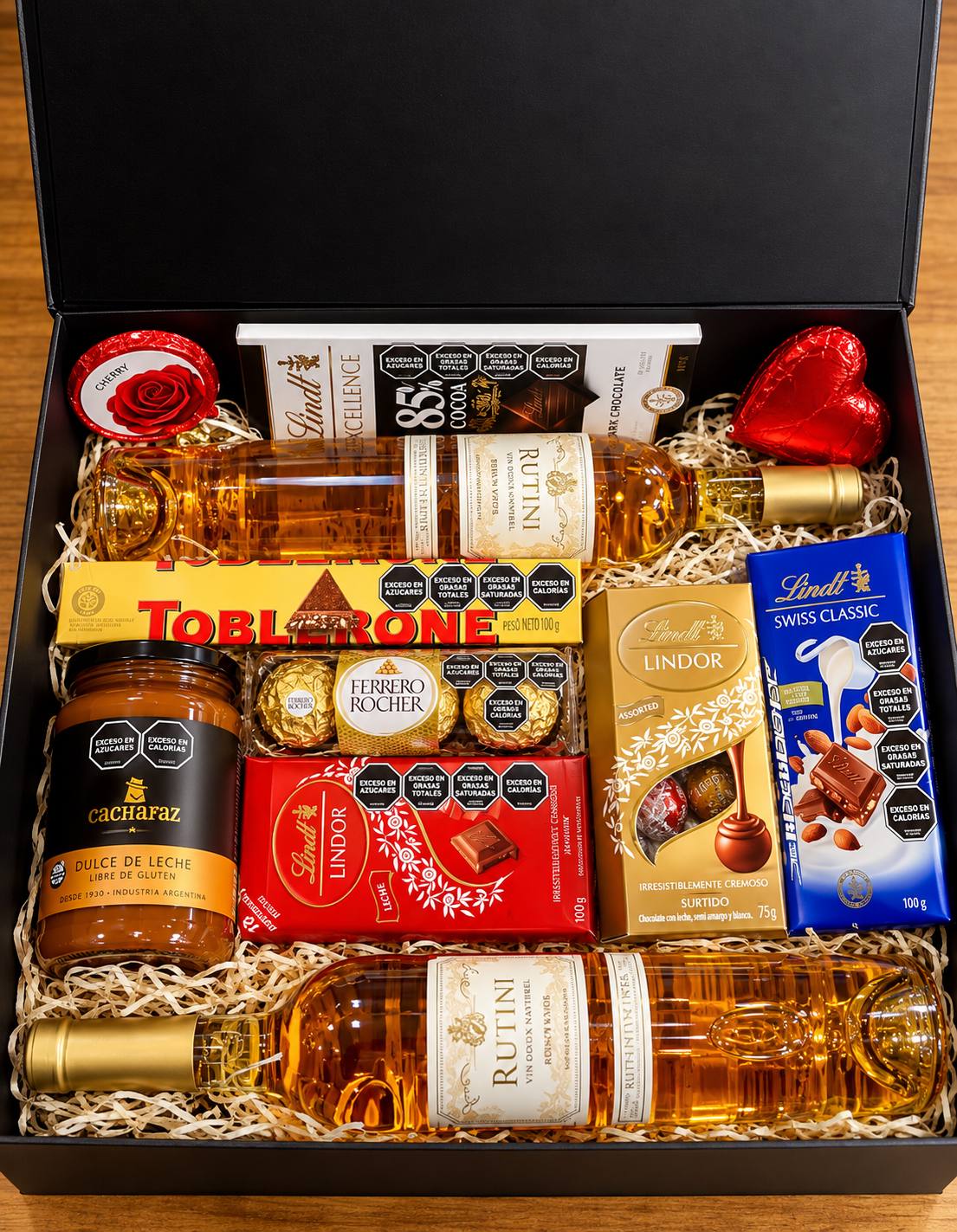 Foto de Caja Gourmet Vinos y Chocolates